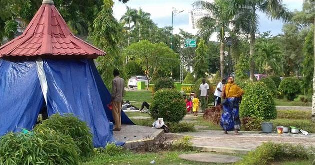 Pencari Suaka di Taman Aspirasi Akan Dipindah ke Rudenim